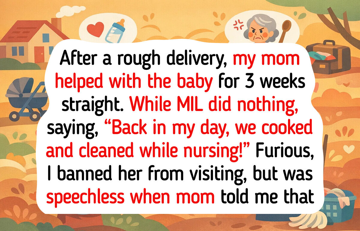 I Refused My MIL’s Postpartum Criticism, Then My Mom Told Me Something I Didn’t Expect