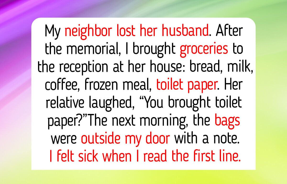An Ohio Woman Brought Toilet Paper Instead of Flowers, and Her Neighbor’s Kindness Came Back to Her Porch the Next Morning