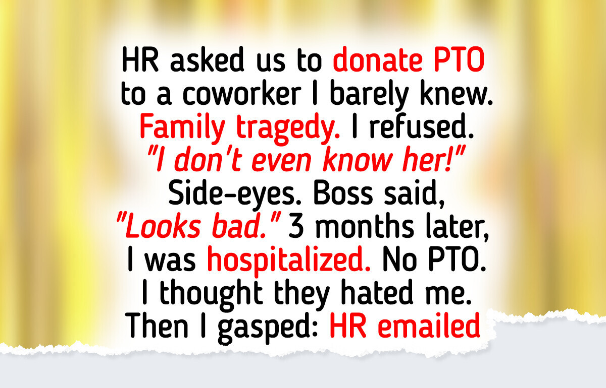 A Coworker Begged Me for Help and I Said No—Their Emergency Isn’t My Problem