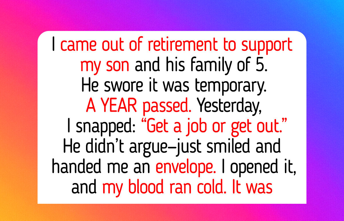 I Refuse to Keep Working Past Retirement to Support My Adult Son