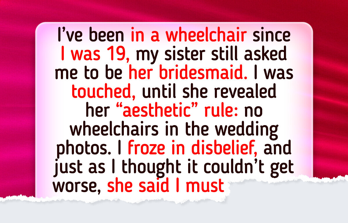 I Refuse to Follow My Sister’s Outrageous Rule—And It Sparked a Family Drama I Refuse to Follow My Sister’s Outrageous Rule—And It Sparked a Family Drama