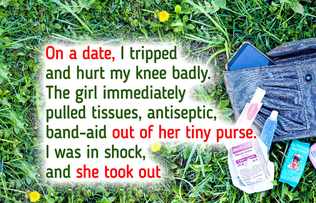 18 People Shared What Unusual Things Can Be Found in a Woman’s Bag 18 People Shared What Unusual Things Can Be Found in a Woman’s Bag