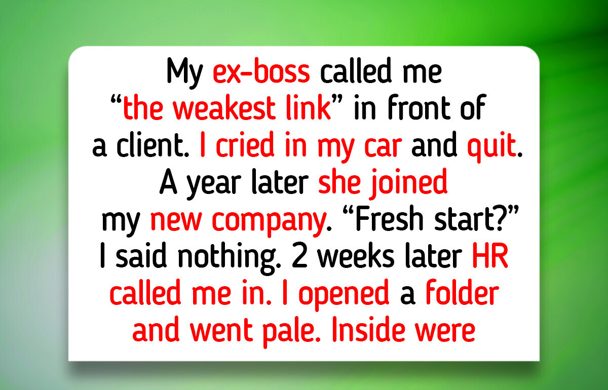 I Refused to Work With My Ex-Boss Who Humiliated Me, Now HR Is Involved