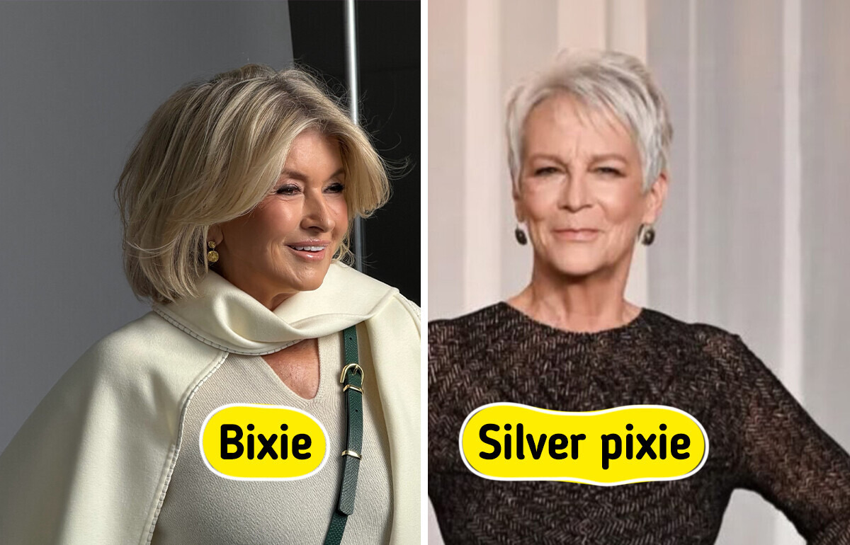10 Short Haircuts Stars Over 50 Wear Now, Like Martha Stewart’s New Bixie at 85