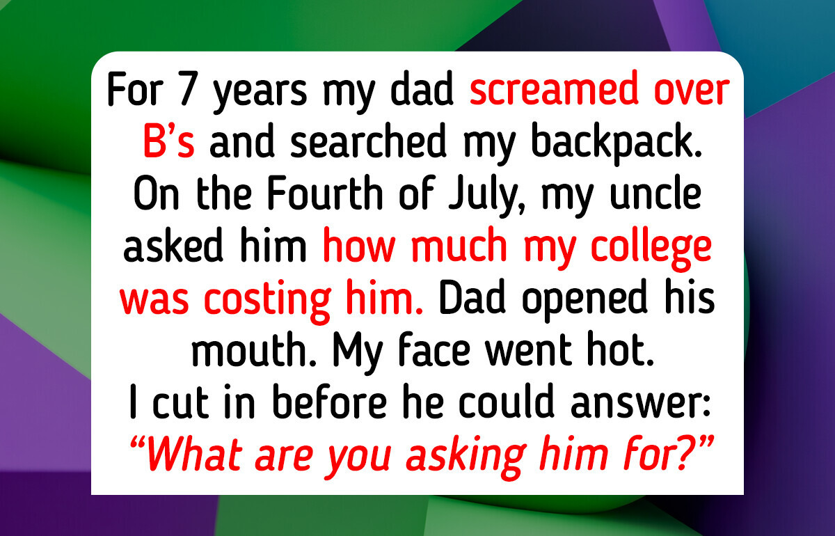 Backpack Searches, a College Fund With Strings, and One Sentence That Split the Family