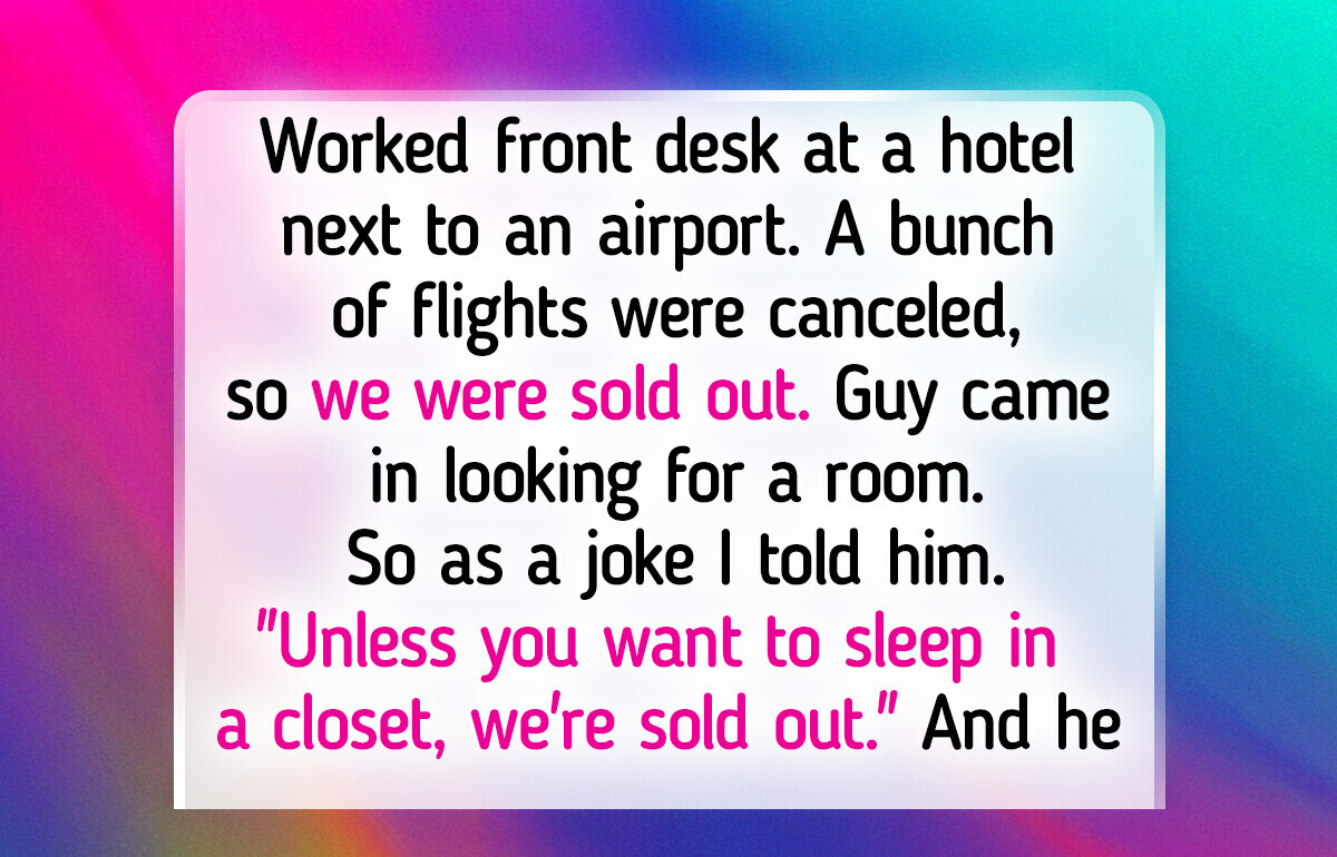 14 Hotel Guests Who Could Become the Champions of Unusual Requests