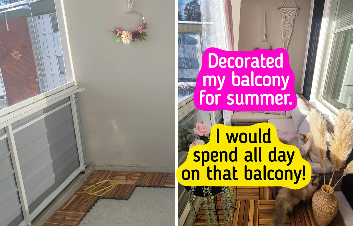 15 People Who Turned Their Balconies Into a Perfect Summer Spot 15 People Who Turned Their Balconies Into a Perfect Summer Spot