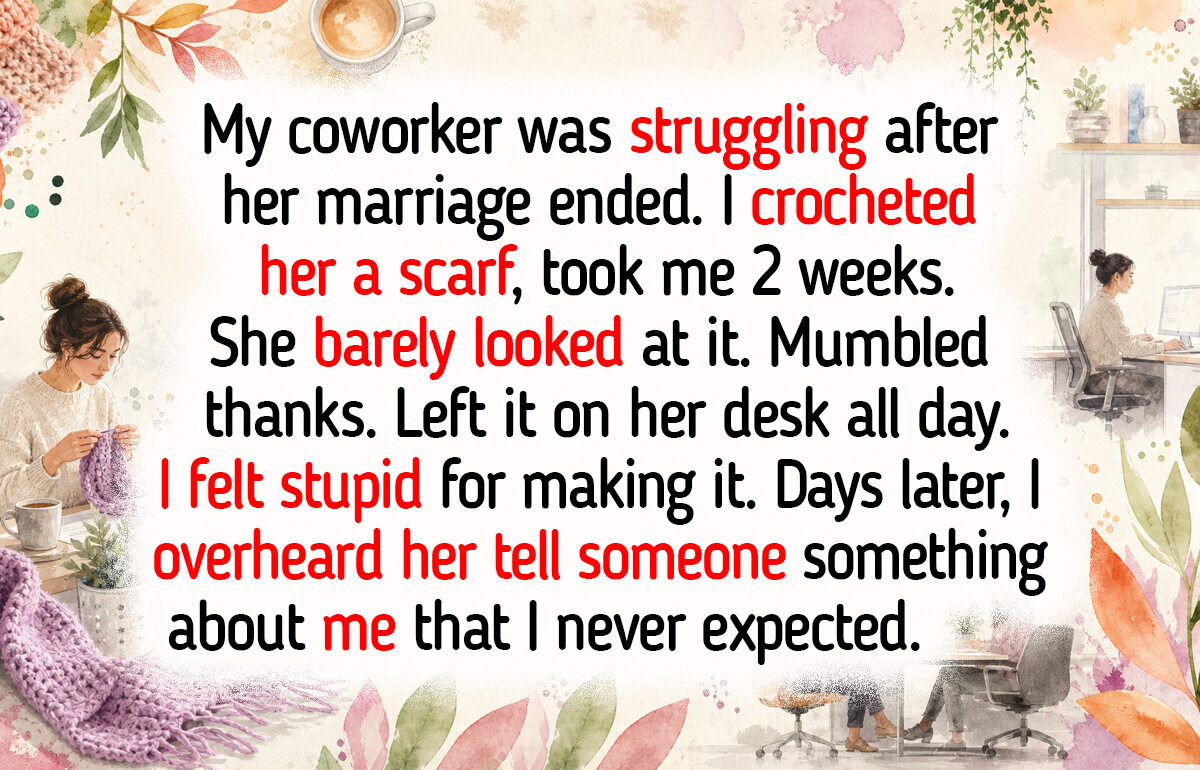 13 Coworkers Whose Kindness Showed Up as Furnace Money, a Crocheted Scarf, and a Week of Bus Rides