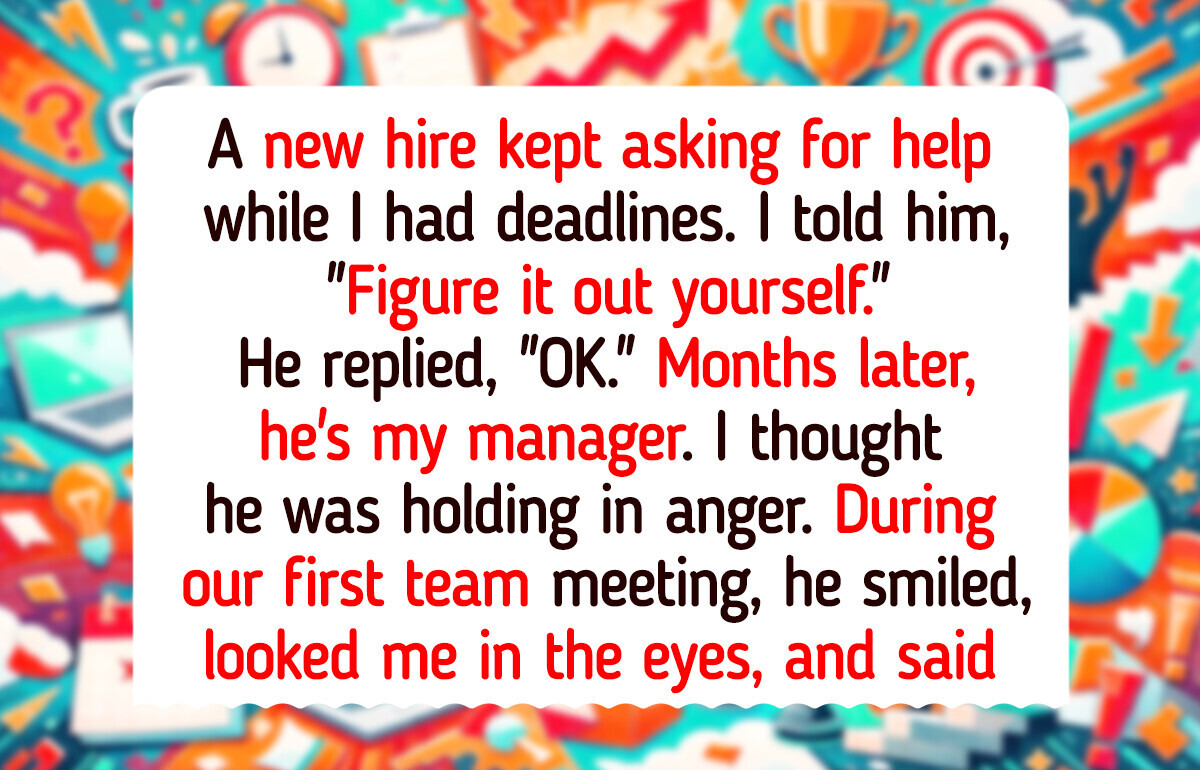 I Refused to Help a New Hire—I’m Not His Personal Assistant