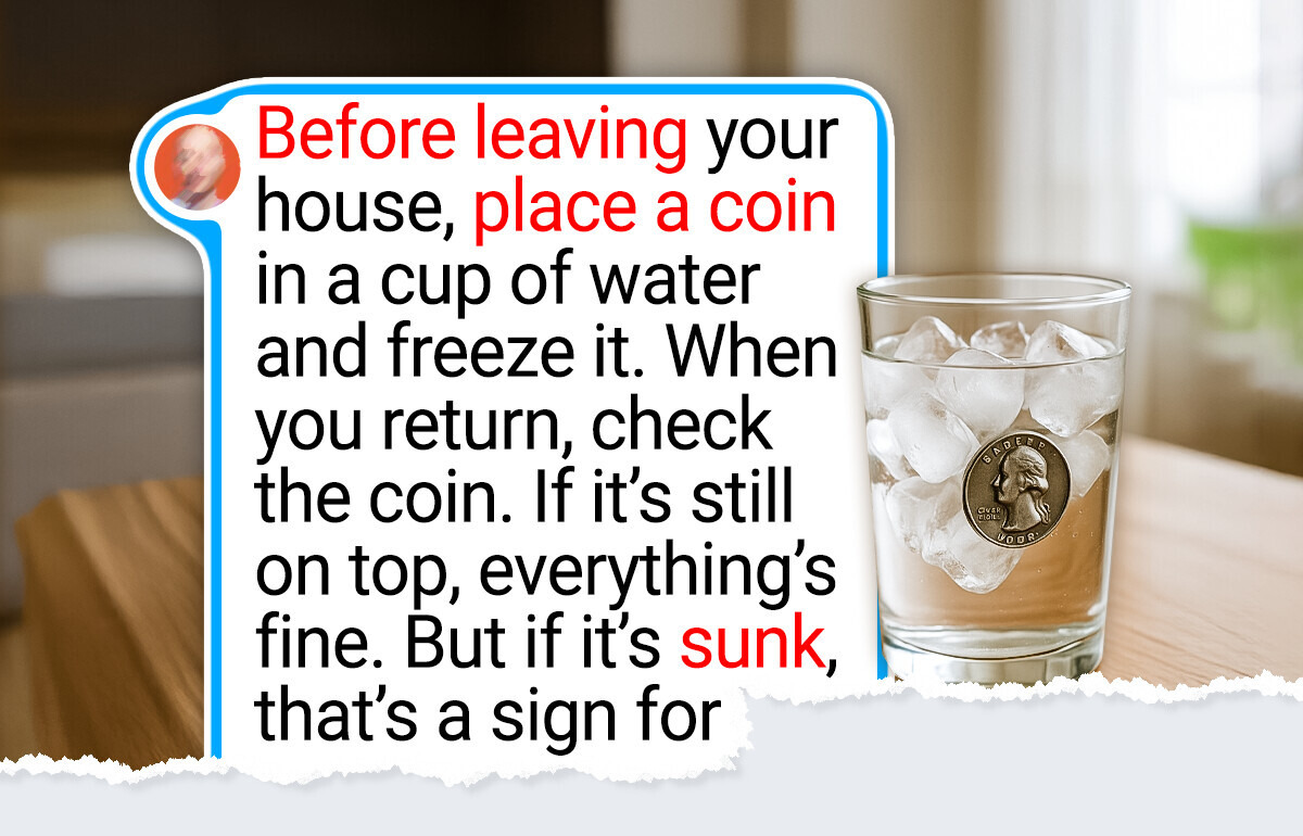 Why Keeping a Coin in Your Freezer When You’re Not Home Could Be a Lifesaver Why Keeping a Coin in Your Freezer When You’re Not Home Could Be a Lifesaver