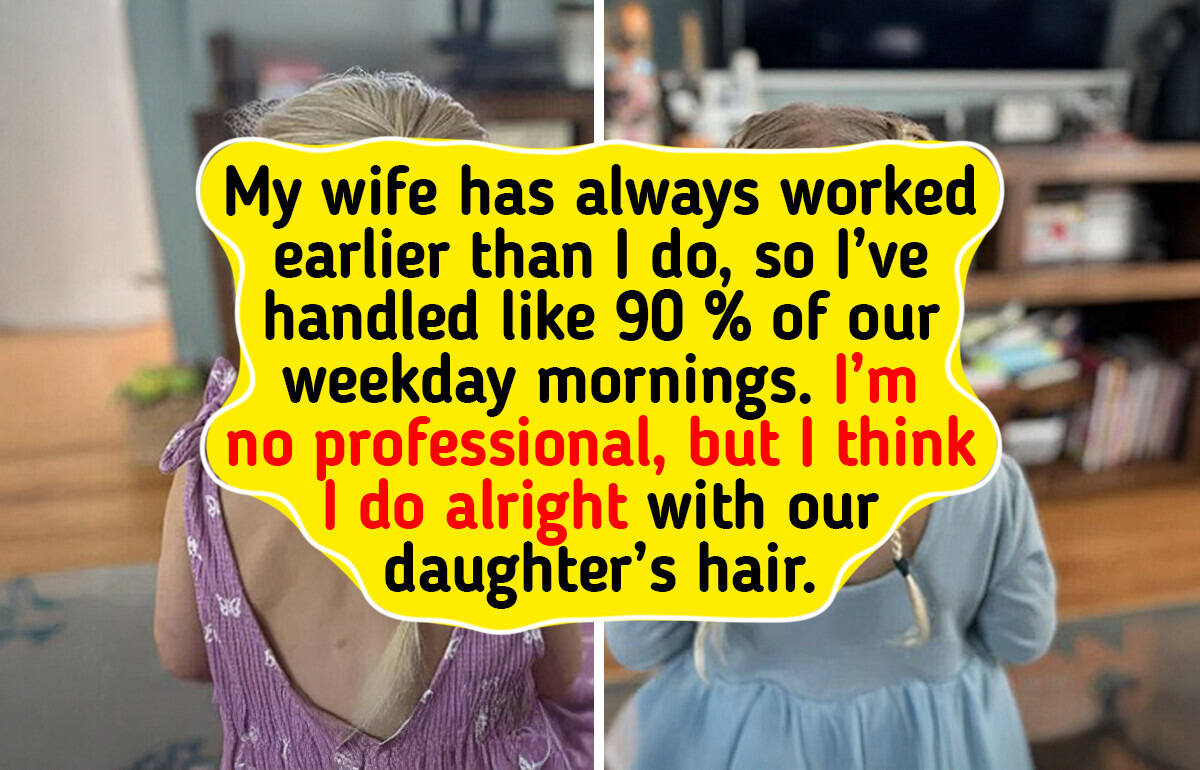 10 Dads Who Learned to Do Their Daughters’ Hair, From a 2-Month French Braid to a Firefighter’s Fishtail