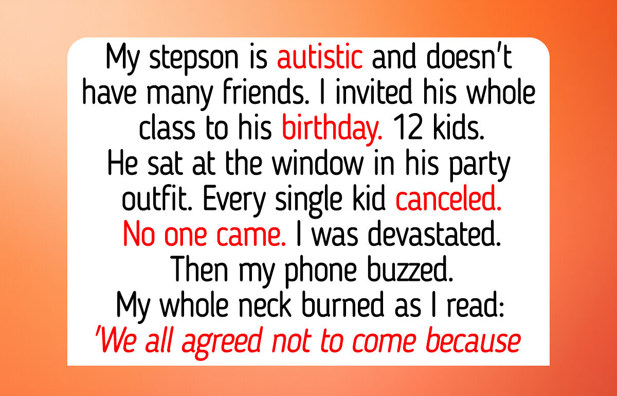 My Stepson’s Whole Class Skipped His Birthday, So I Turned It Into a Lesson in Kindness and Parenting My Stepson’s Whole Class Skipped His Birthday, So I Turned It Into a Lesson in Kindness and Parenting