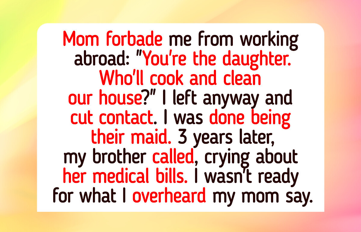 I Refuse to Give My Sick Mom My Savings, She Doesn’t Deserve It at All