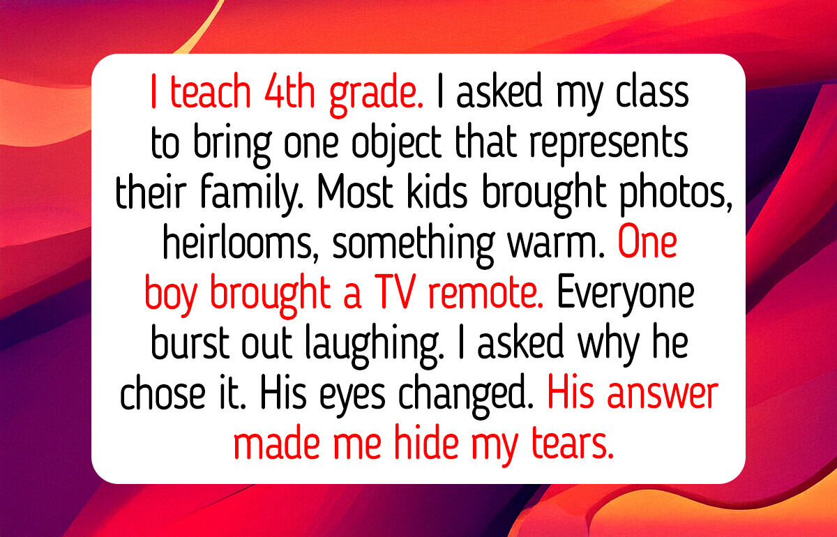 12 Classroom Stories About Kids Who Touched Teachers’ Hearts With Tissues, a TV Remote or a Mosaic