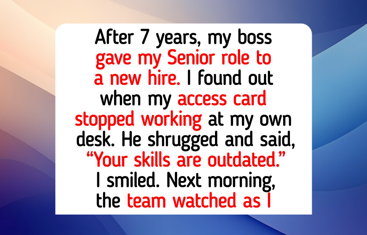 I Refused to Let the New Hire Steal My Role—HR Got Involved