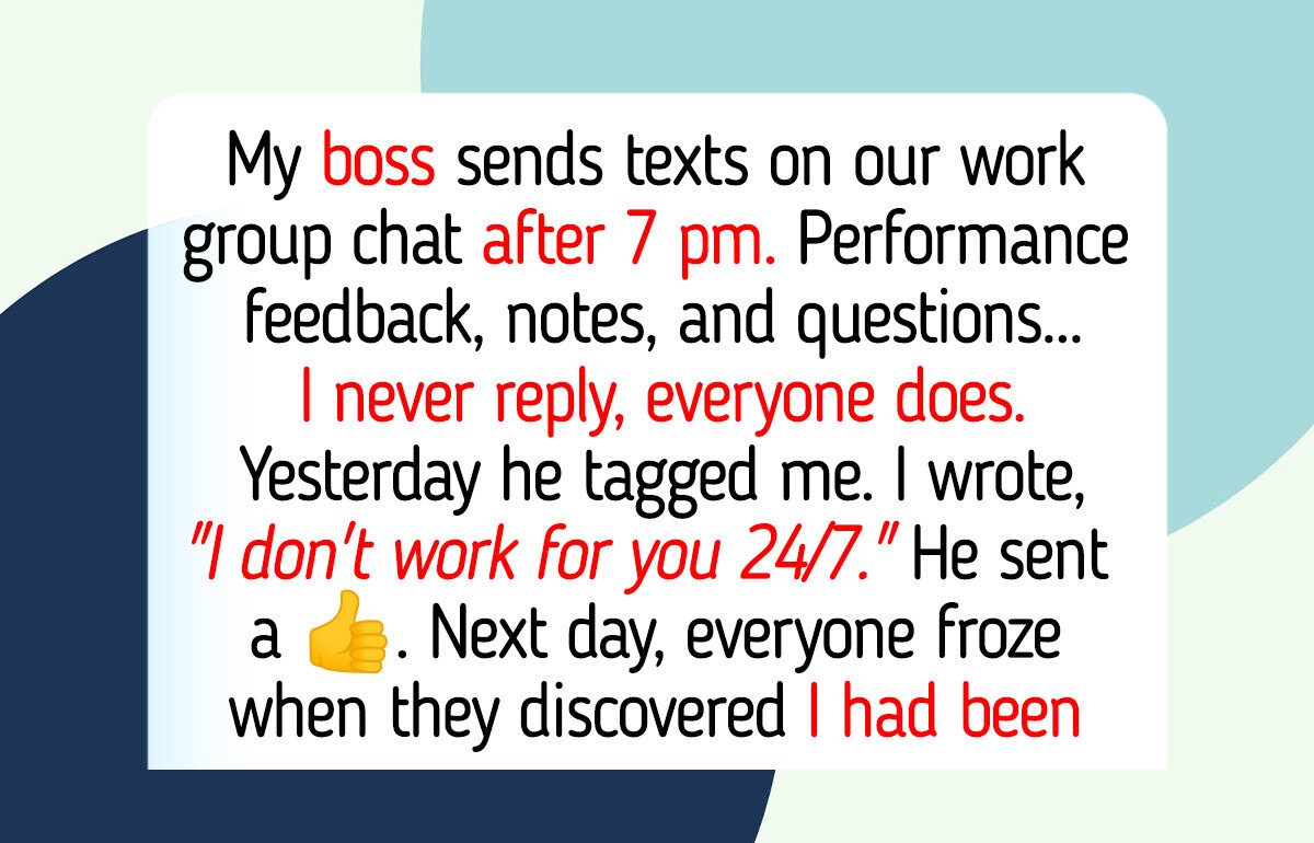 I Refused to Answer Work Chats After 7 P.M.—Now HR Stepped In