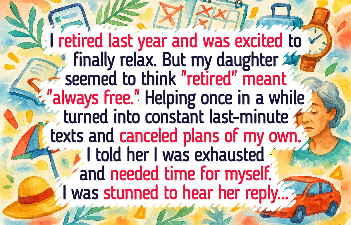 I Refuse to Become My Daughter’s Full-Time Servant Just Because I’m Retired I Refuse to Become My Daughter’s Full-Time Servant Just Because I’m Retired