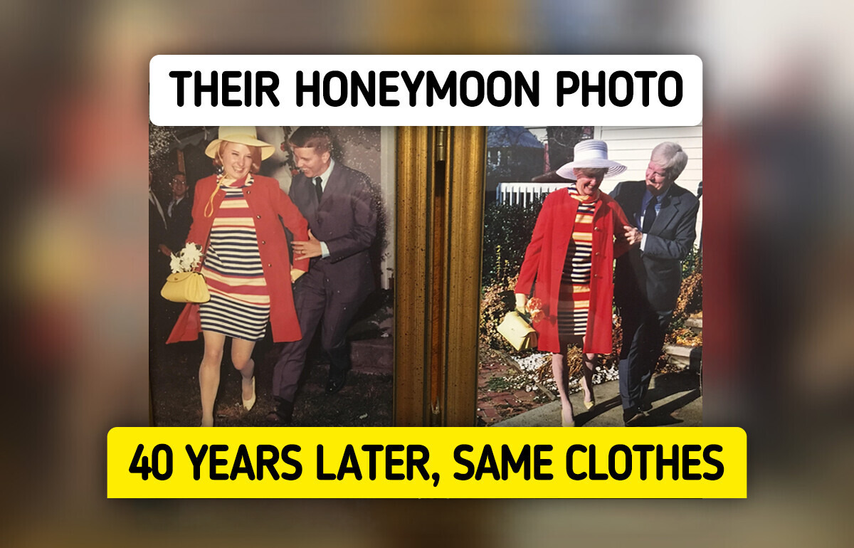 40 Years Later: 10 Couples Then and Now, Including Parents Who Recreated Their Honeymoon Photo