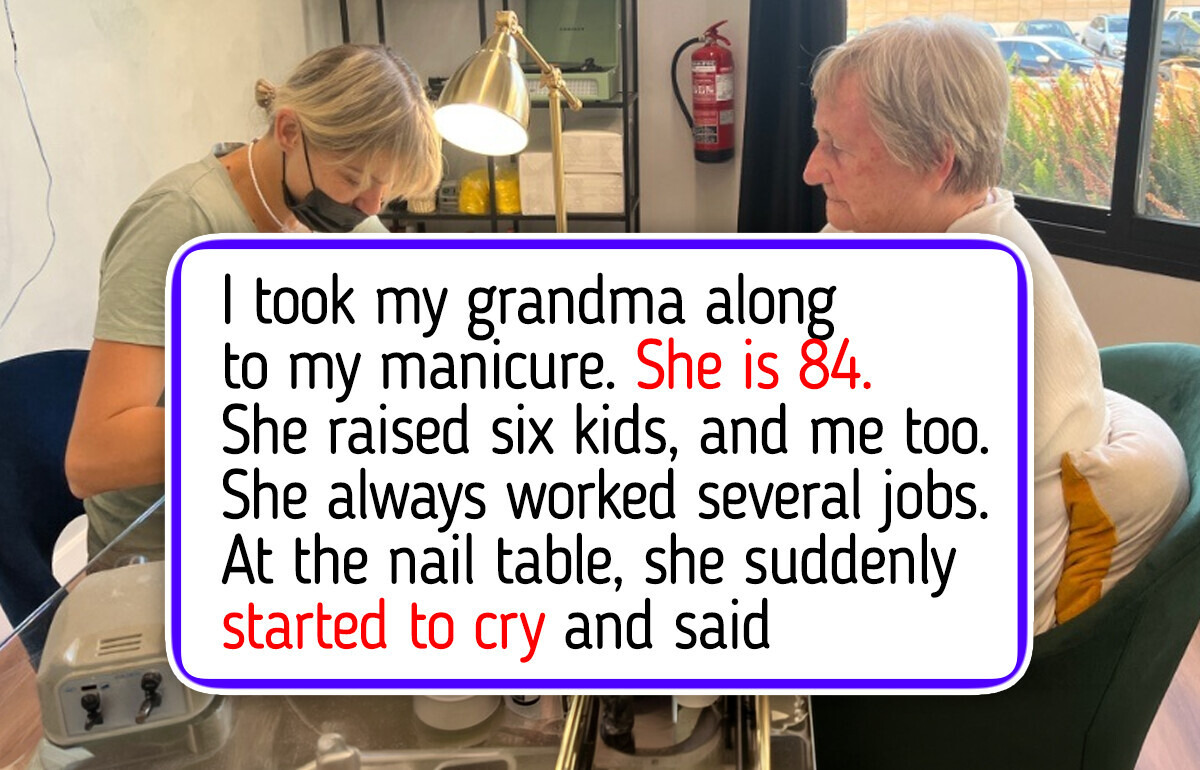 12 Moms and Grandmas Who Got a Manicure Late in Life, Including an 84-Year-Old Who Cried at the Nail Table