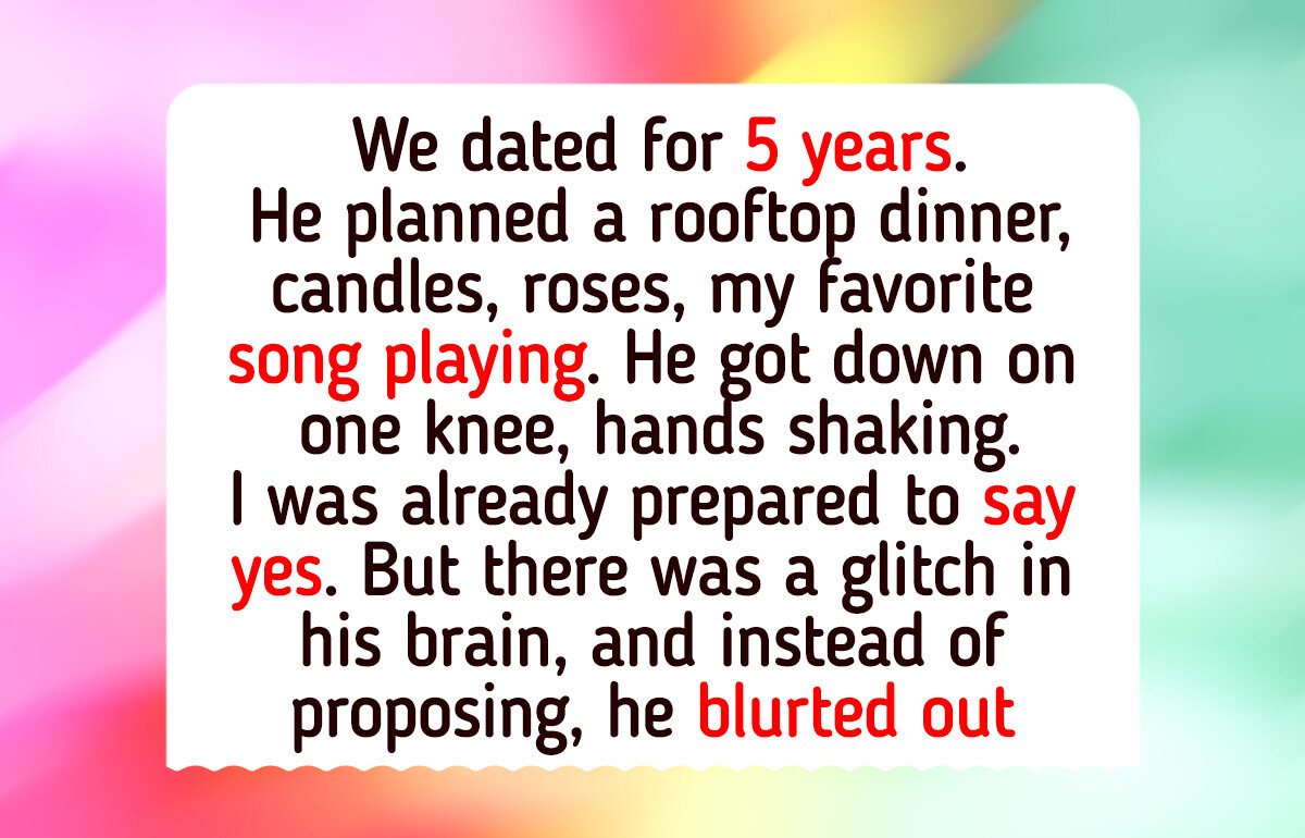 14 Awkward Proposals That Became the Best Part of the Story