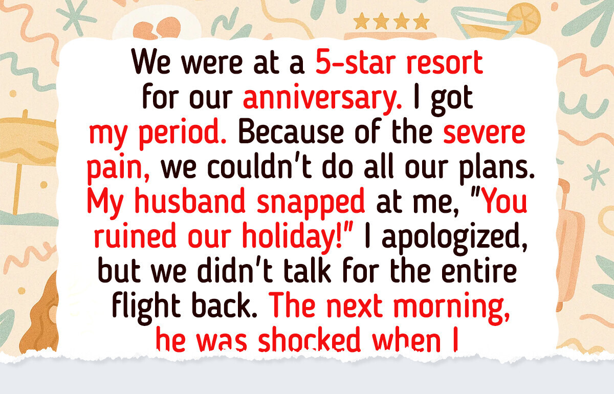 My Husband Blamed Me for Ruining Our Holiday, and I Served a Sweet Revenge My Husband Blamed Me for Ruining Our Holiday, and I Served a Sweet Revenge