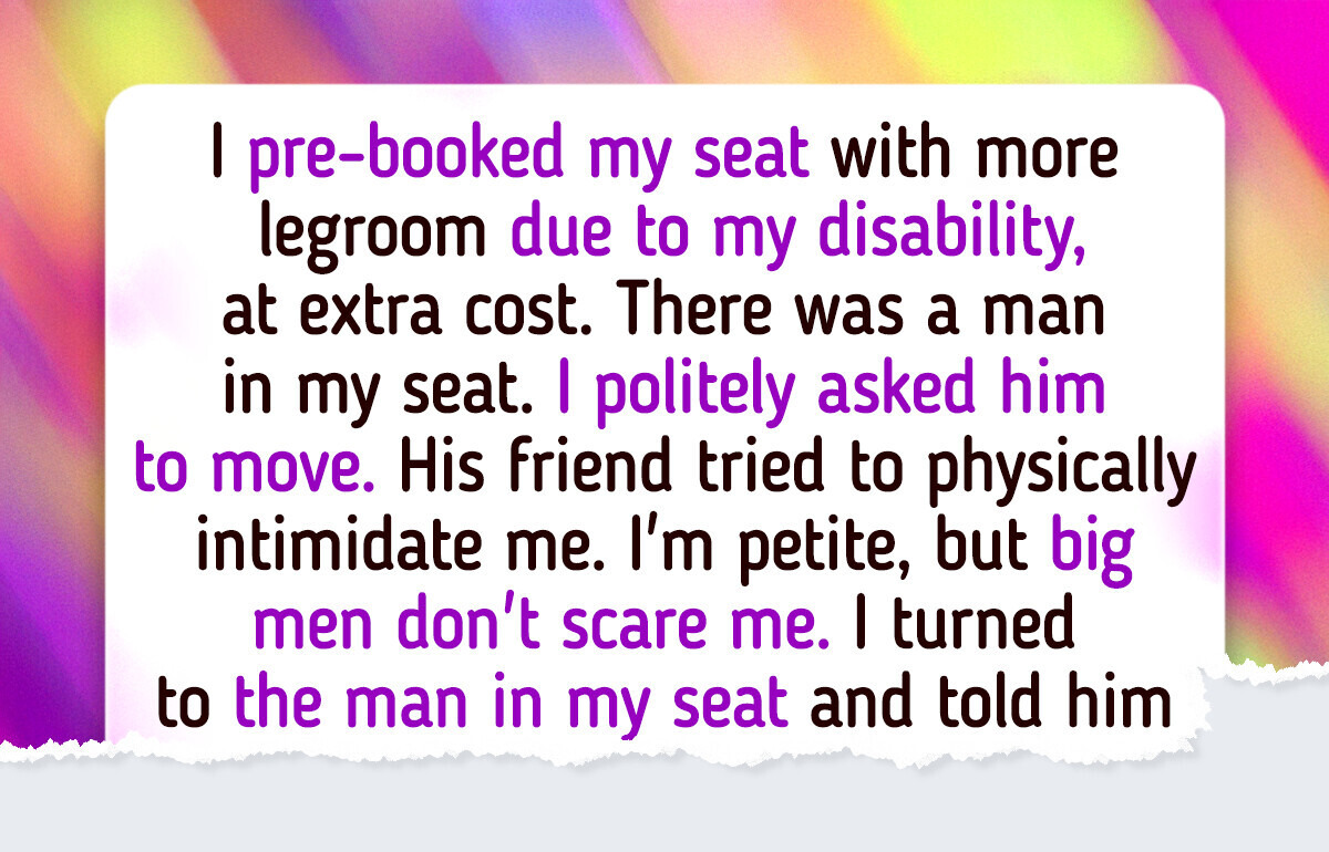 He Tried to Steal My Seat—I Taught Him the Meaning of Instant Karma He Tried to Steal My Seat—I Taught Him the Meaning of Instant Karma