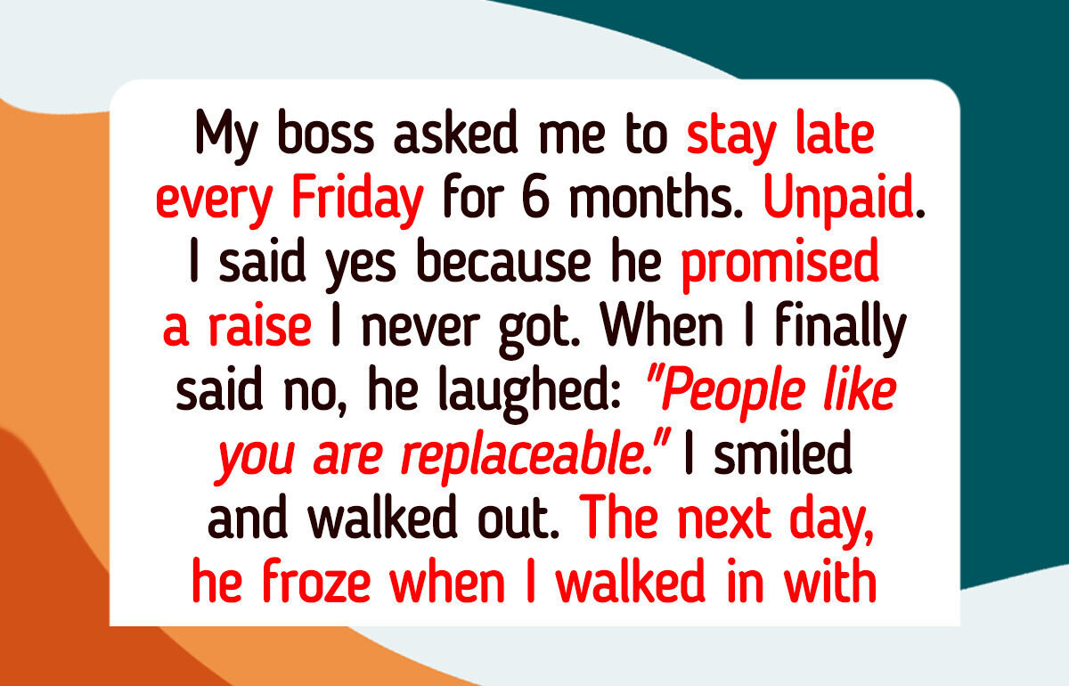 My Boss Insulted Me When I Refused Unpaid Overtime, I Made Him Regret It