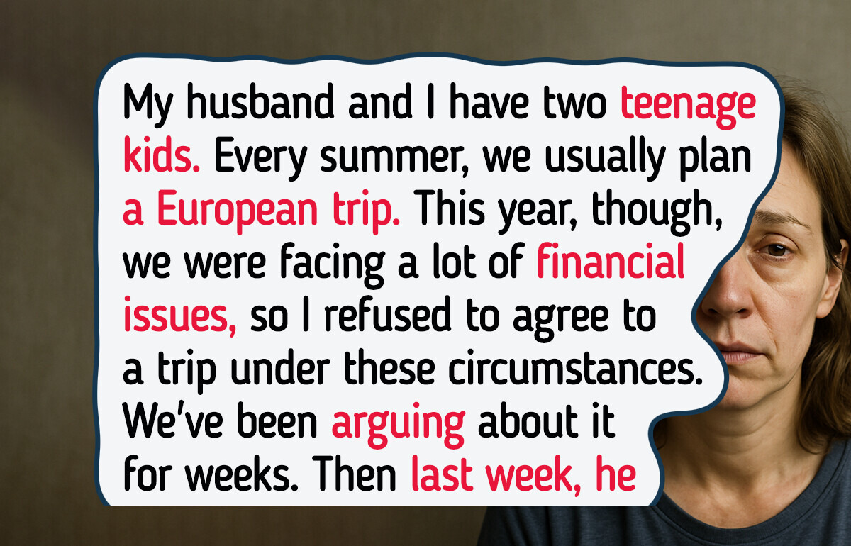 I Said No to a Family Trip—And Faced the Fallout at Home I Said No to a Family Trip—And Faced the Fallout at Home
