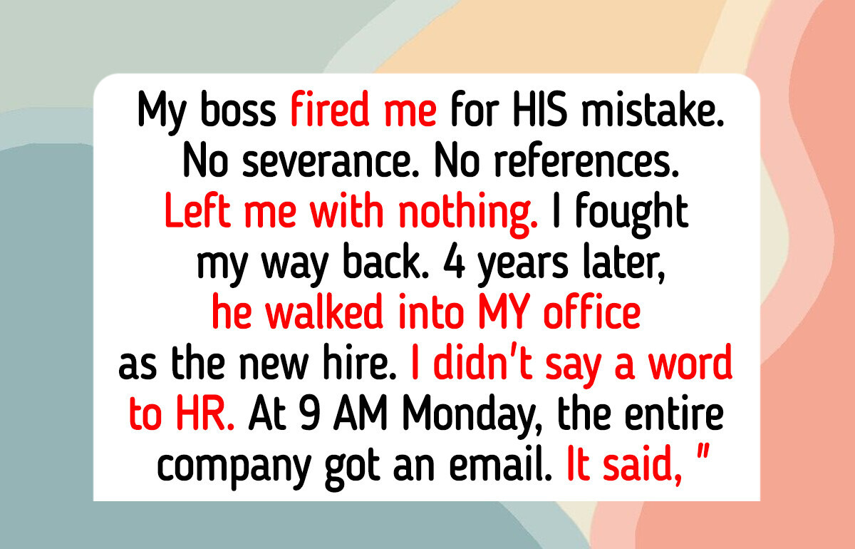I Refuse to Work With the Boss Who Destroyed My Career —Or Keep My Mouth Shut