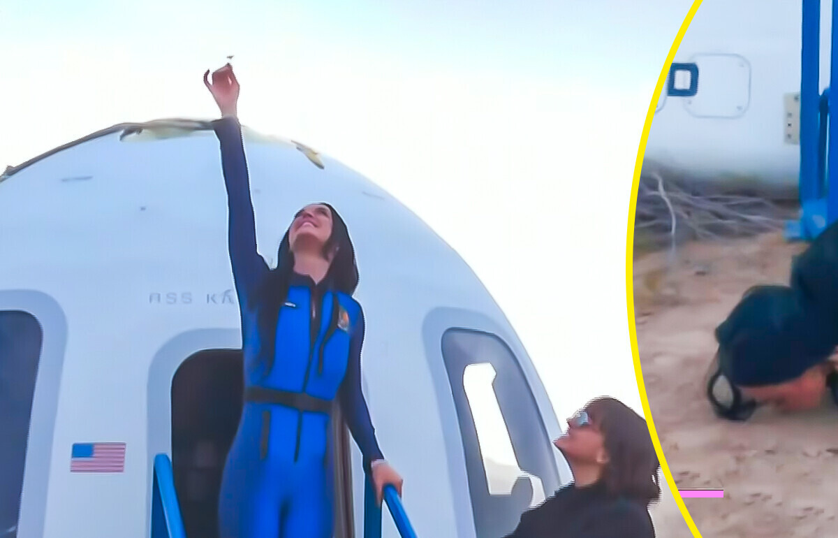 Katy Perry’s Space Return Sparks Backlash Over Her Dramatic Gesture Katy Perry’s Space Return Sparks Backlash Over Her Dramatic Gesture