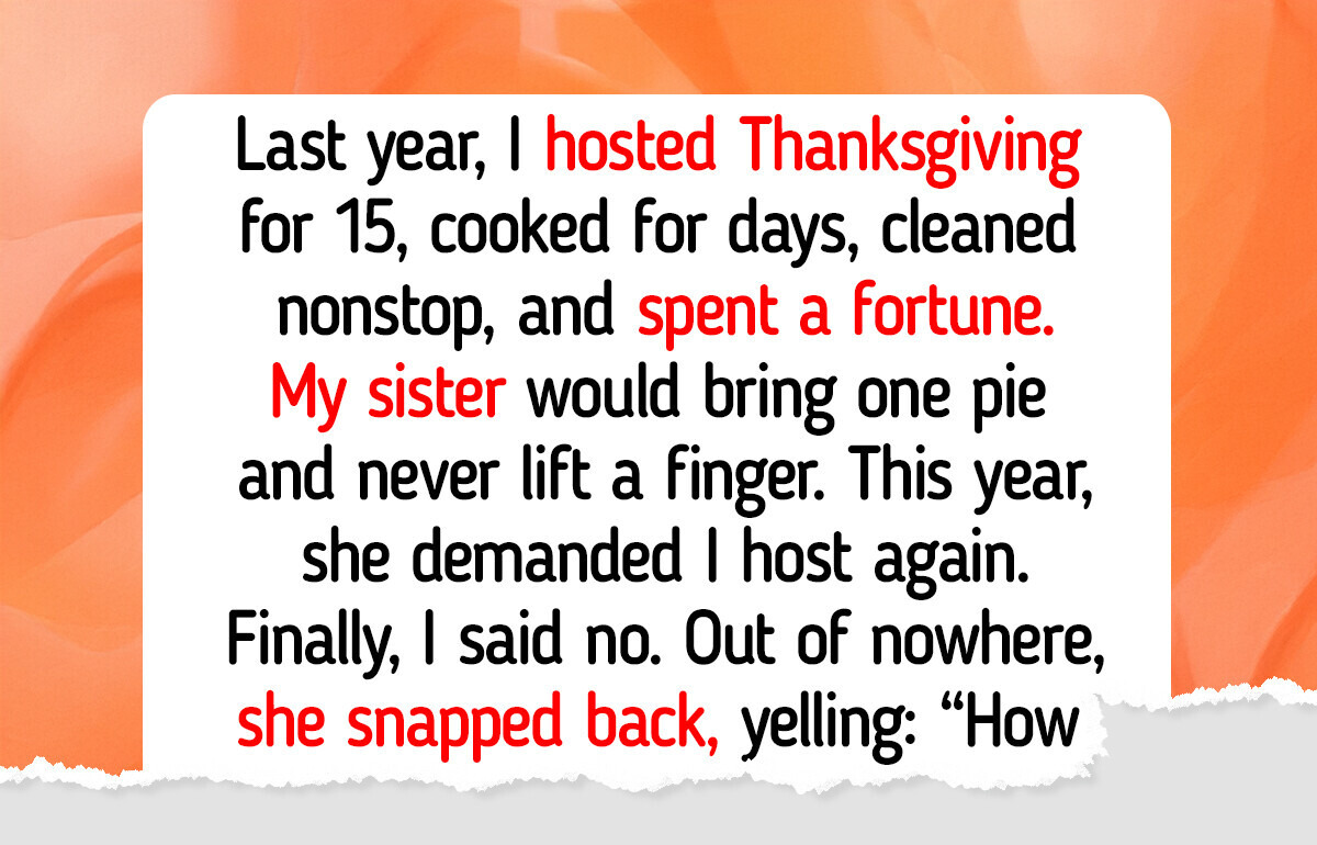 I Refuse to Host Thanksgiving Again—And It Turned My Family Upside Down I Refuse to Host Thanksgiving Again—And It Turned My Family Upside Down