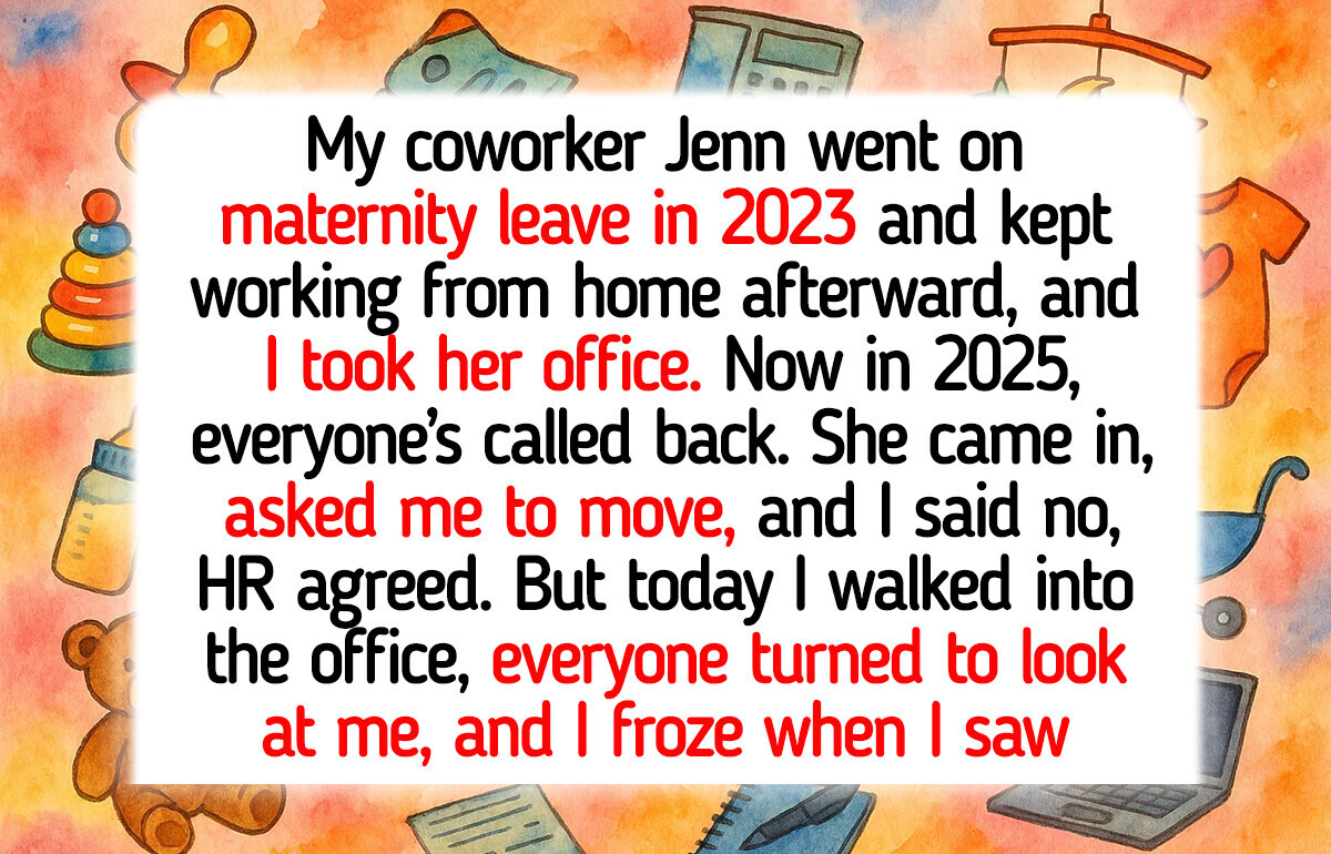 I Refused to Return My Coworker’s Old Office—Now the Whole Team Has Turned on Me I Refused to Return My Coworker’s Old Office—Now the Whole Team Has Turned on Me