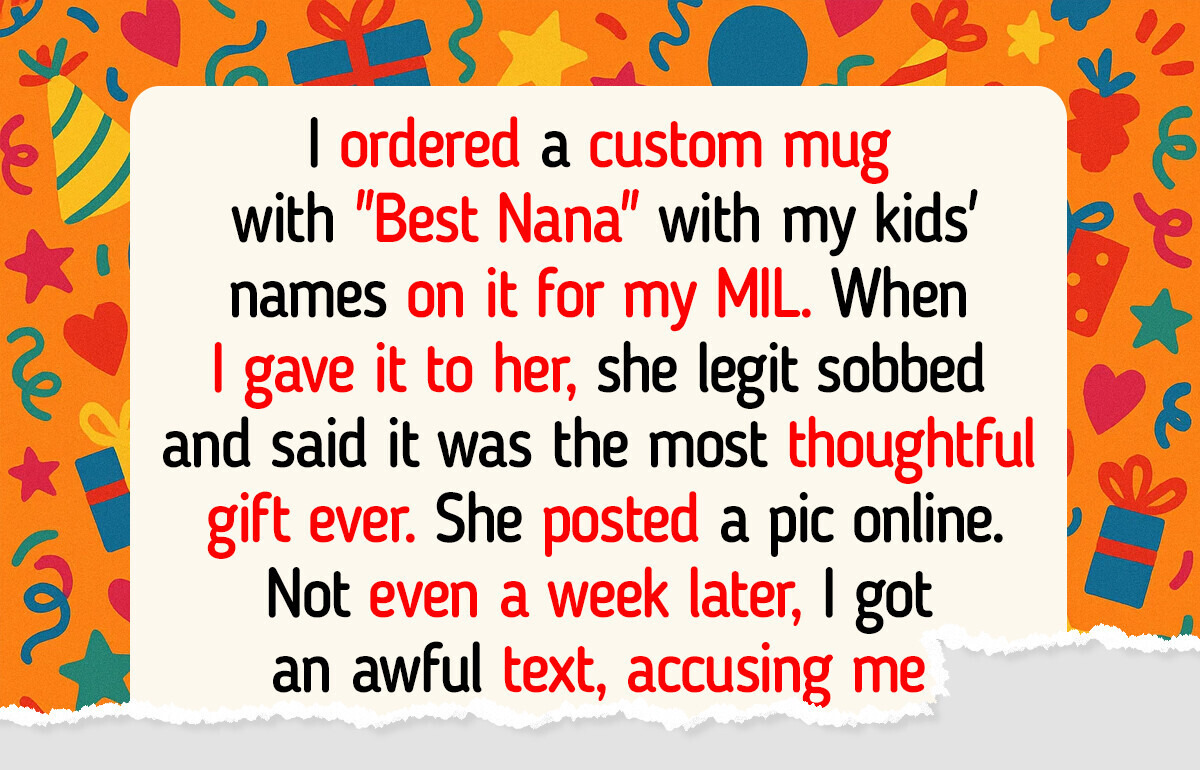 I Gave My MIL a Simple Gift—But My Family Demanded I “Choose a Side”