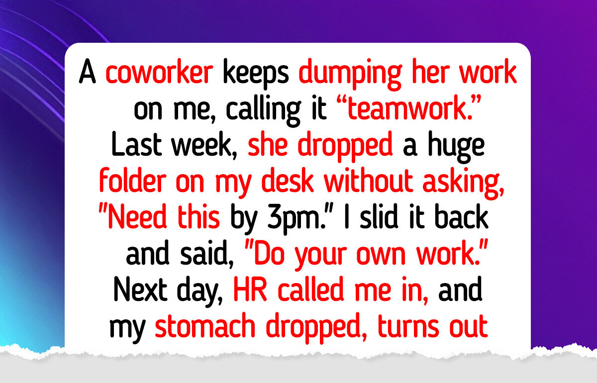 I Refused to Be Used at Work—My Coworker Convinced Everyone I’m the Problem