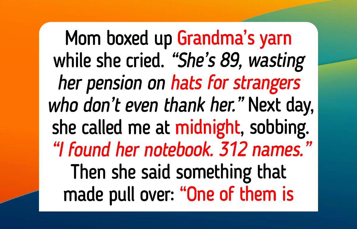 My Grandma Spent Her Retirement Crocheting Hats as Random Acts of Kindness — On Her 90th Birthday, 300 Strangers Showed Up Wearing Them