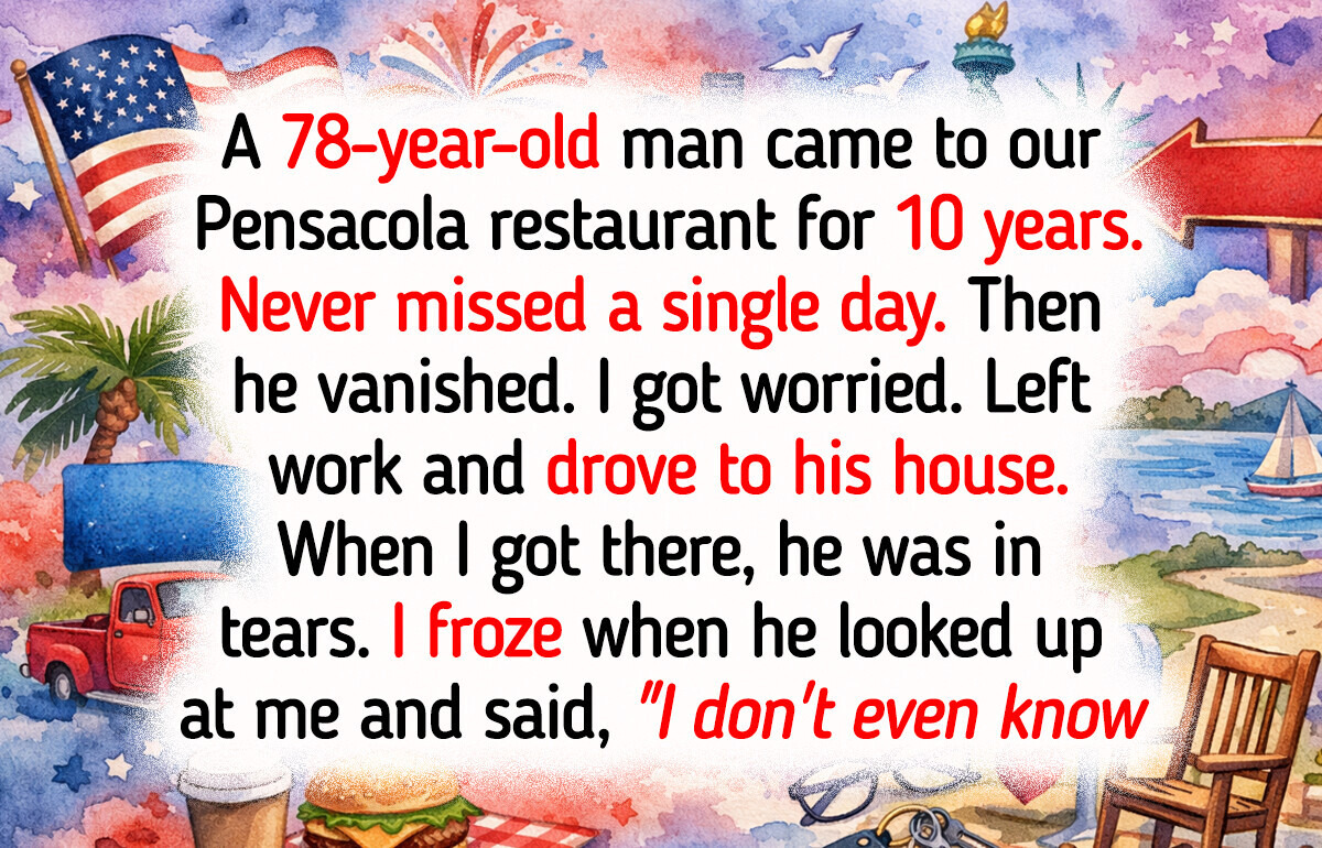 A Florida Cook’s Compassion Saves a 78-Year-Old Regular Who Suddenly Stopped Showing Up