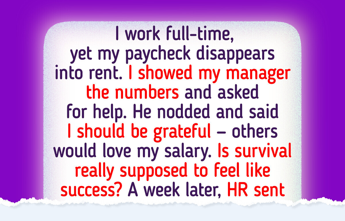 HR Told Me to Be Grateful for a Salary That No Longer Covers Rent—This Is “Stability” Now