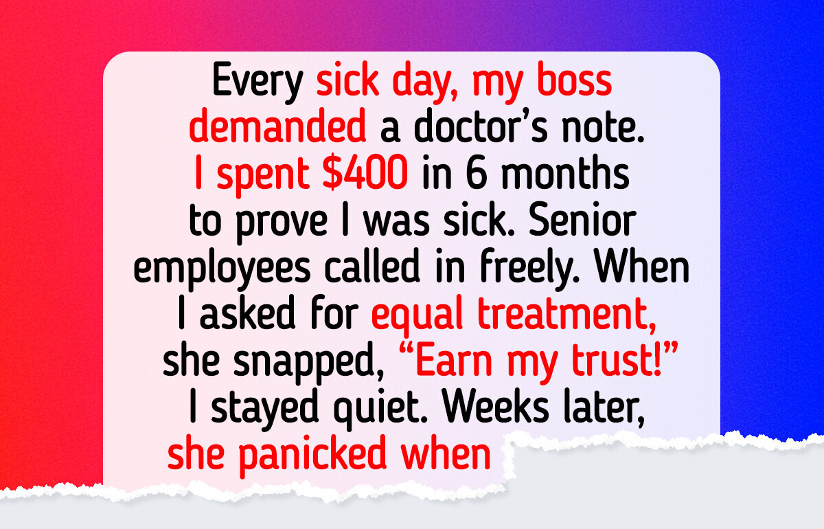 I Refuse to Be Treated Like a Liar for Calling in Sick at Work