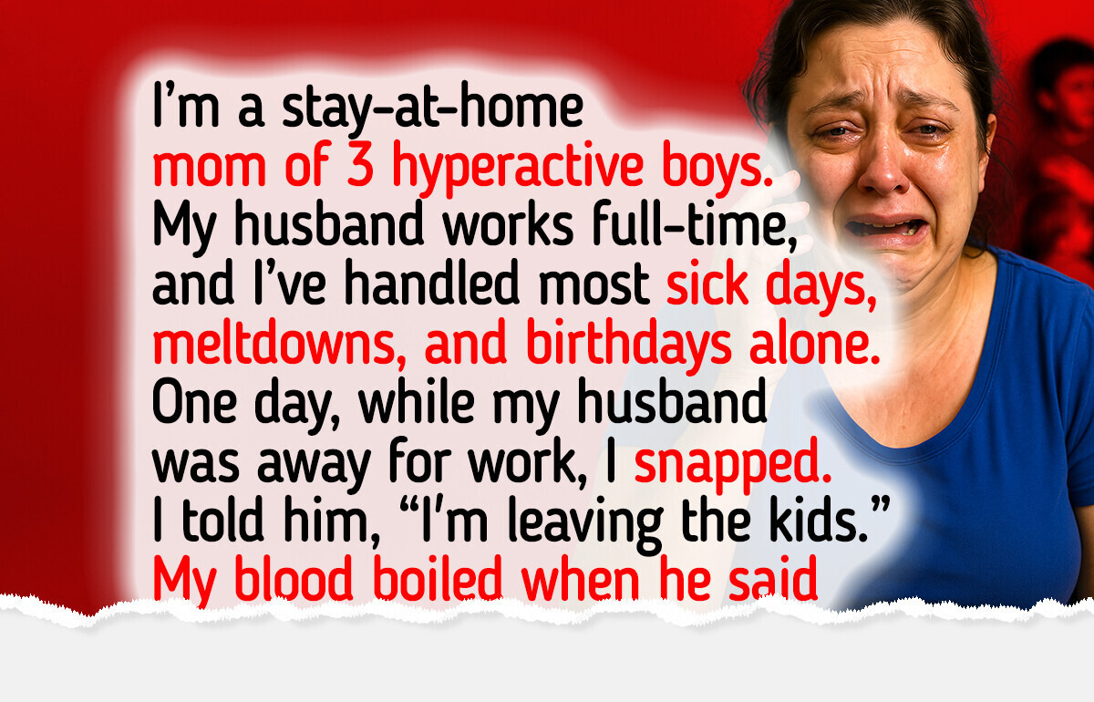 I Refuse to Be a Full-Time Mom—My Husband Thinks I’m the Villain I Refuse to Be a Full-Time Mom—My Husband Thinks I’m the Villain