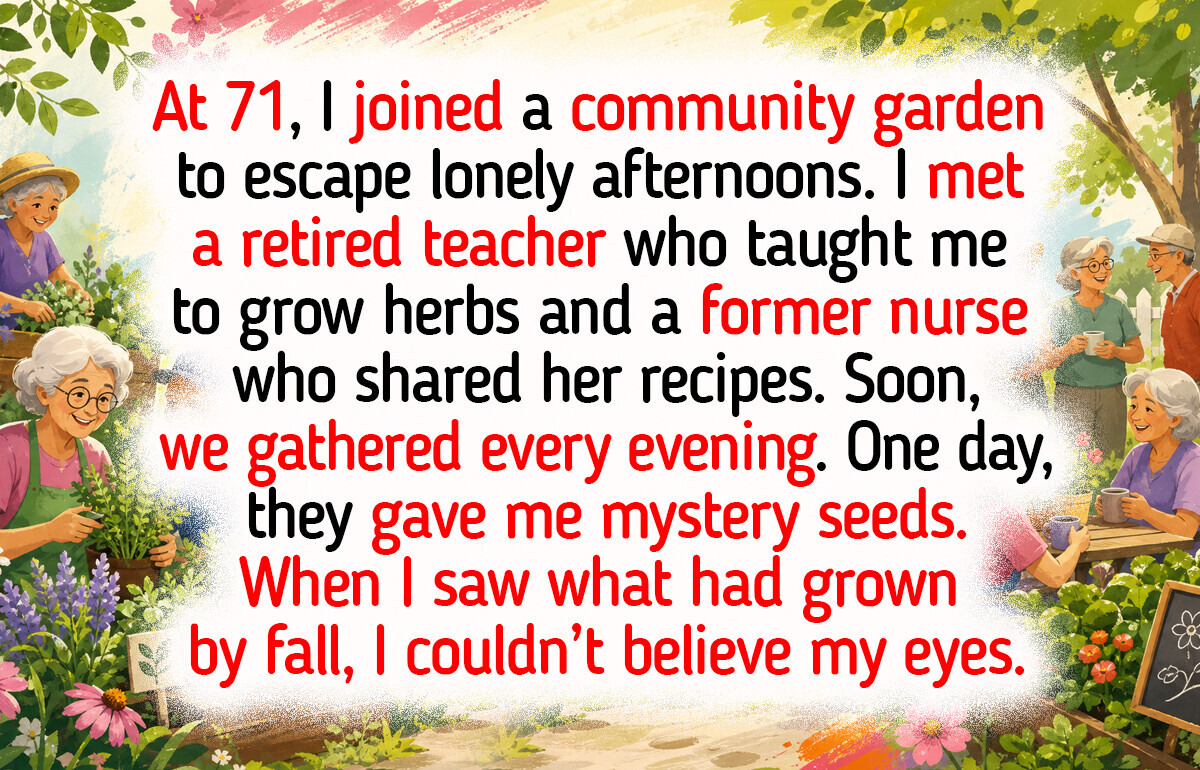 I Joined a Community Garden at 71 to Grow Vegetables — Instead of Lonely Afternoons, I Now Have More Friends Than I Did at 25