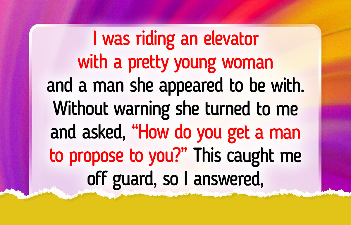 15+ People Who Entered an Elevator to Take a Ride, but Left It With an Interesting Story 15+ People Who Entered an Elevator to Take a Ride, but Left It With an Interesting Story