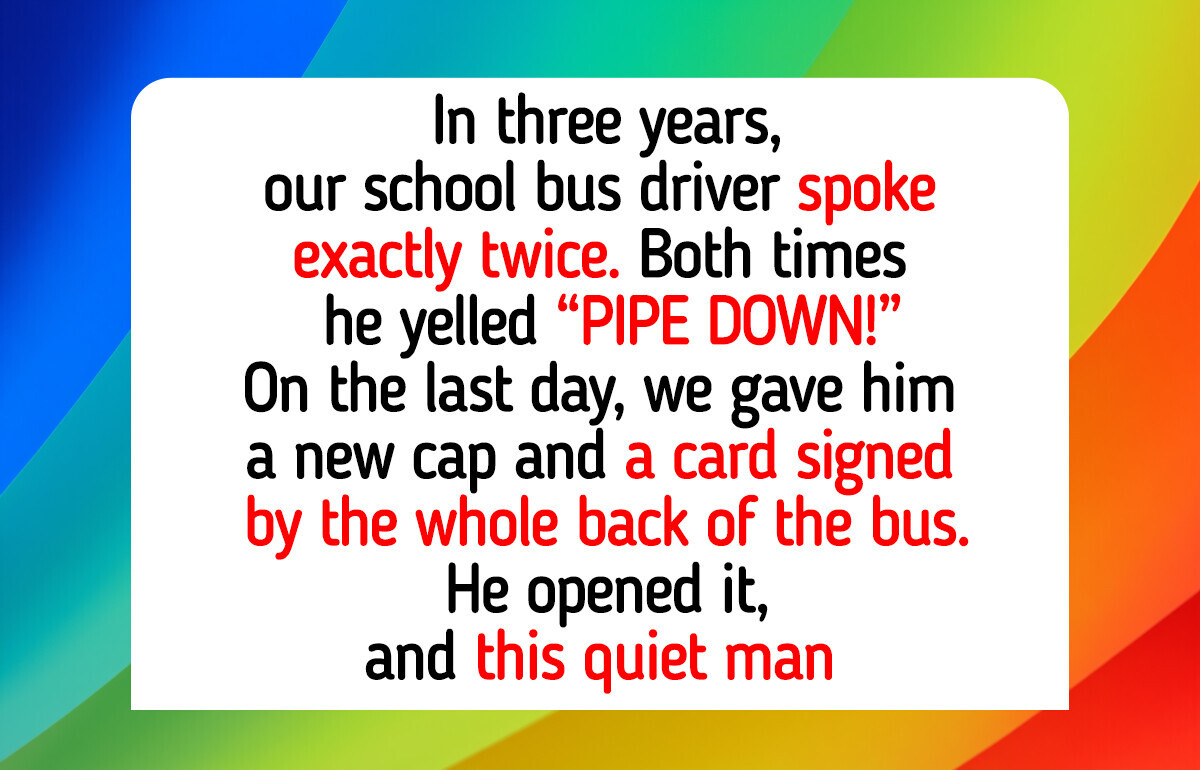 3 Years of “Pipe Down” and One Tearful Last Day: 13 Bus Drivers and Crossing Guards Kids Never Forgot