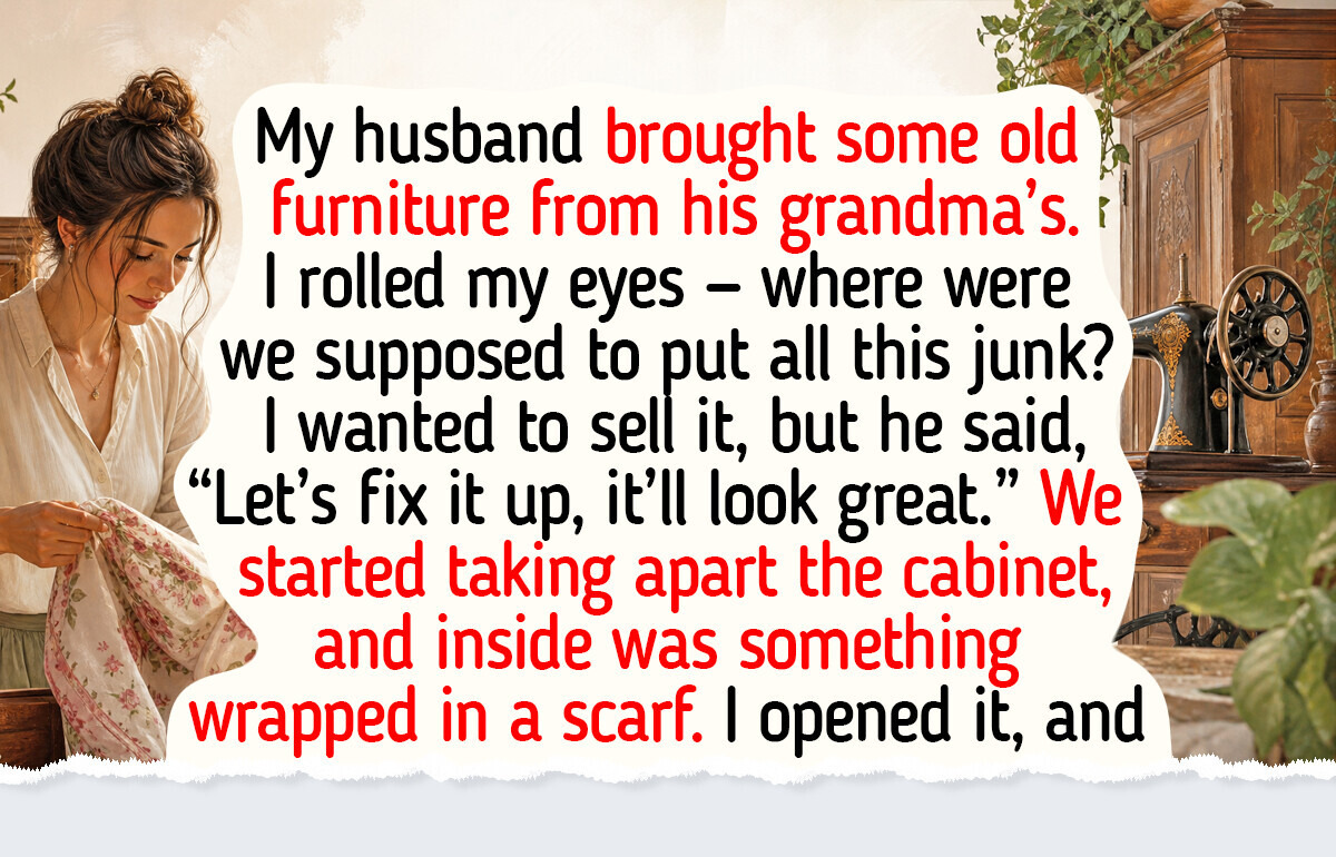 17 True Stories That Remind Us Every Old Piece of Furniture Has a Story Worth Keeping, Even When It Doesn’t Fit the Décor
