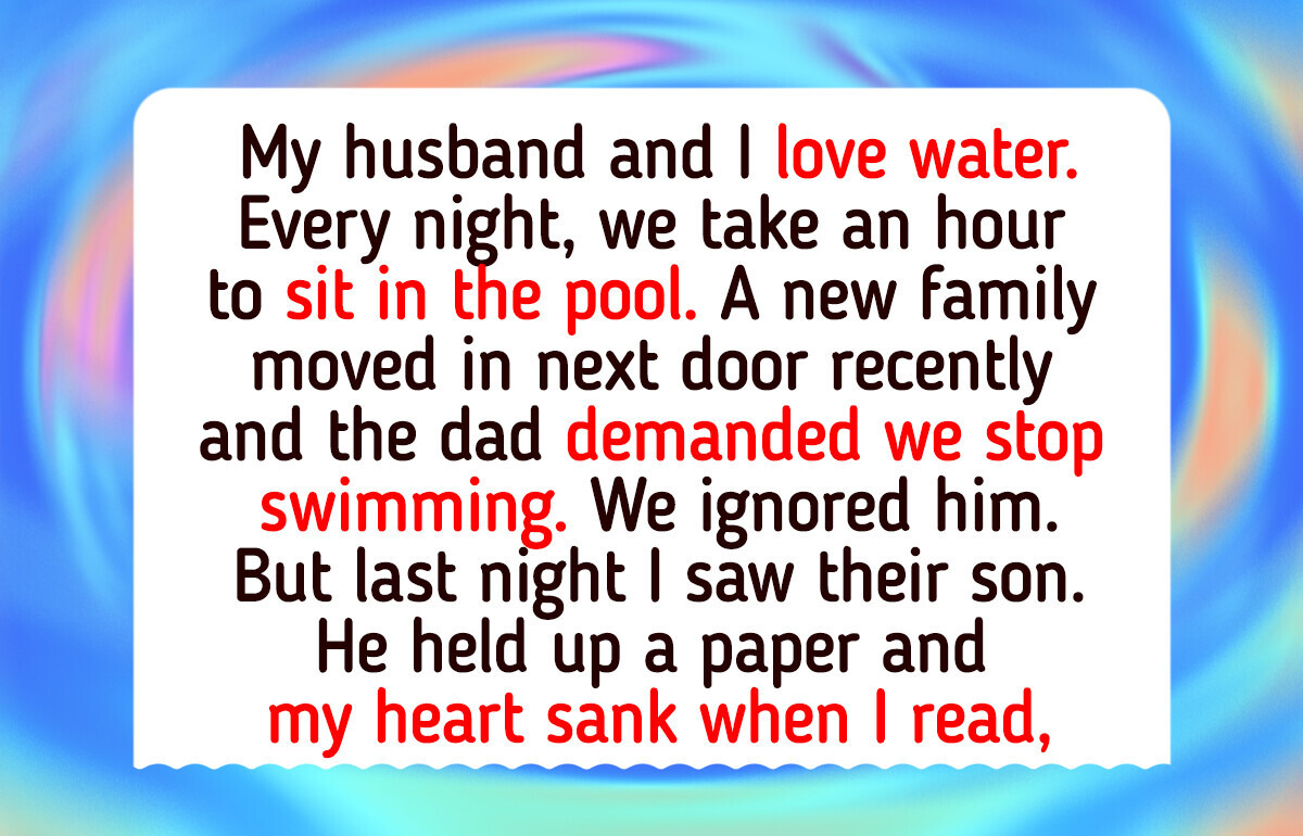 I Refuse to Stop Using My Pool Because Our Neighbor Demands It—My Home, My Rules I Refuse to Stop Using My Pool Because Our Neighbor Demands It—My Home, My Rules