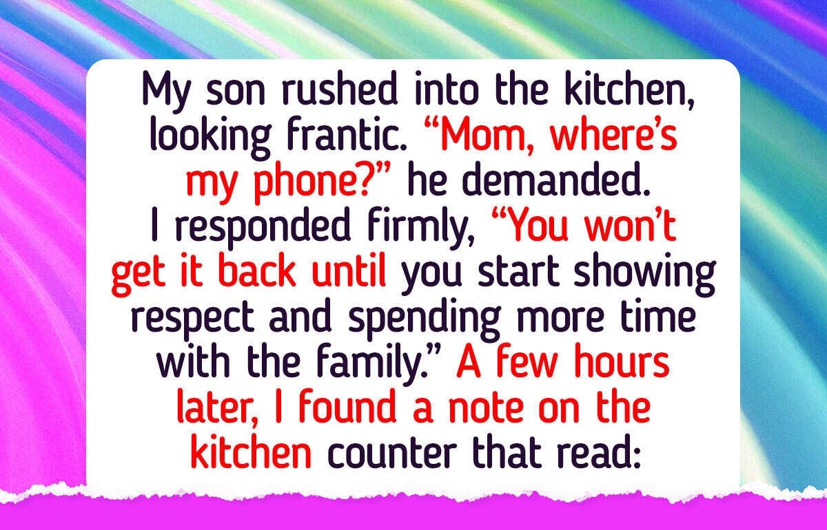 My Son Was Losing Himself to His Phone — I Took It Away to Save Him