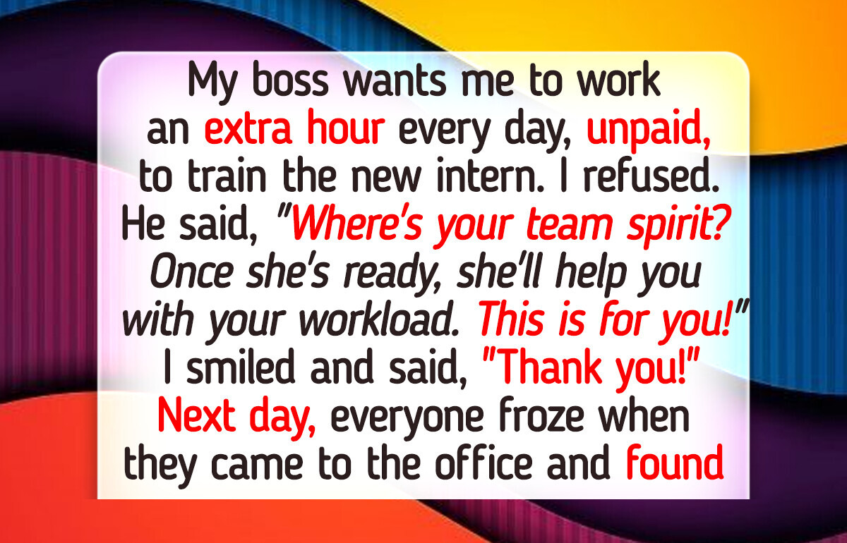 I Refused to Train the New Employee for Free—Now HR Got Involved I Refused to Train the New Employee for Free—Now HR Got Involved