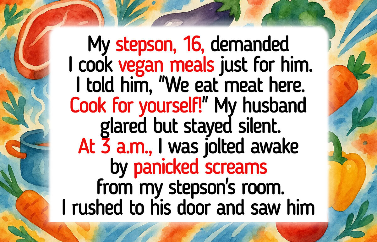 I Refuse to Cook Vegan Meals for My Stepson, I’m Not His Personal Chef I Refuse to Cook Vegan Meals for My Stepson, I’m Not His Personal Chef