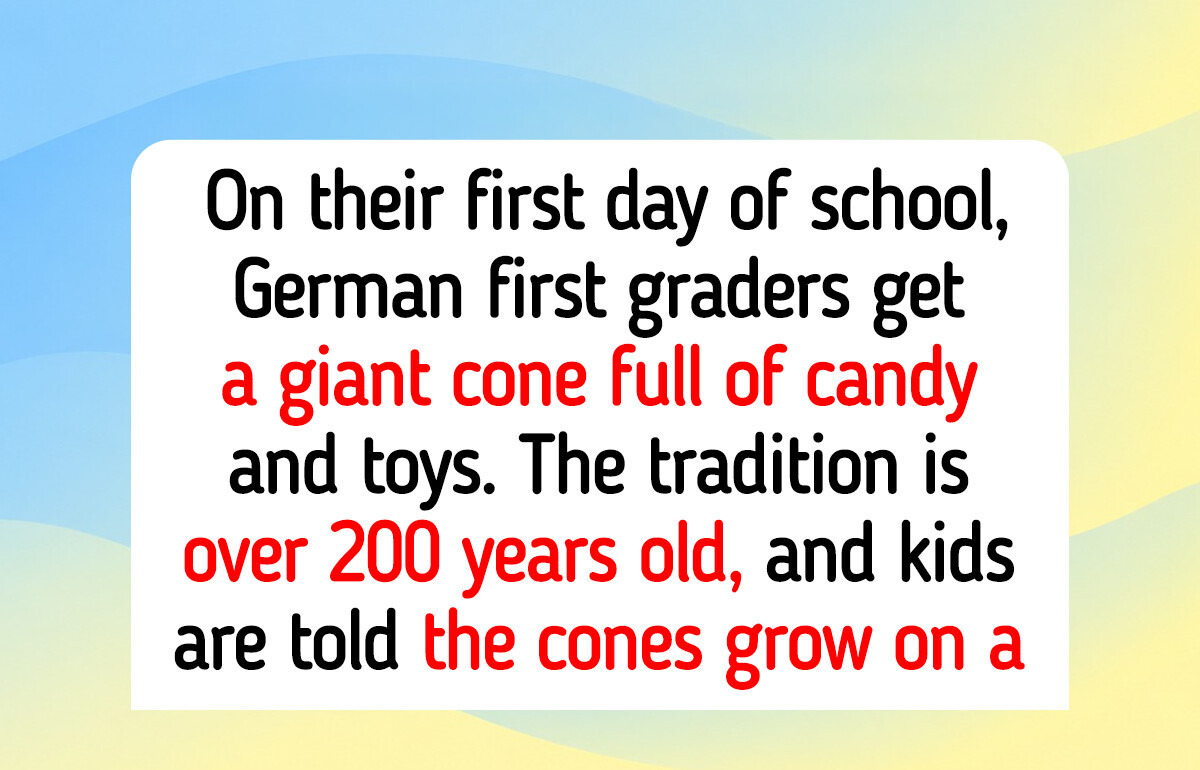 A Giant Cone of Candy on Day One and 9 More School Traditions From Around the World