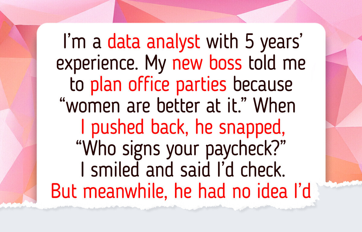I Absolutely Refused to Be the “Office Party Planner” Just Because I’m a Woman I Absolutely Refused to Be the “Office Party Planner” Just Because I’m a Woman