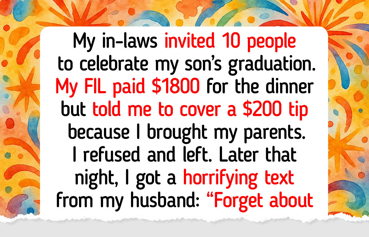 I Refused to Tip $200 for a Dinner I Was Invited To I Refused to Tip $200 for a Dinner I Was Invited To